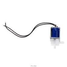 DC5v 6V двухпозиционный Трехходовой электронный Управление электромагнитный клапан выхлопного воздуха