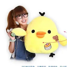 Чучело 38 см желтый цыпленок плюшевые игрушки Чик кукла Throw Подушка подарок w3730