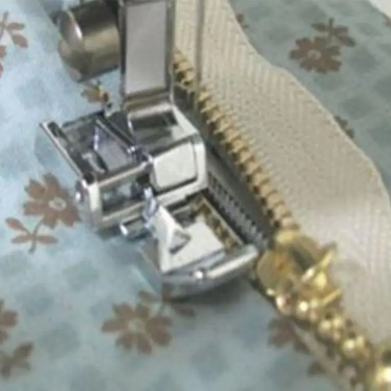 Односторонние металлические лапки на молнии для бытовой швейной машины Brother Singer Janome Швейные аксессуары
