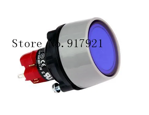 

[ZOB] Progressive Alliance button switch D16LAV1-1AB interlocking dimensions 22 plastic ring spot --10pcs/lot