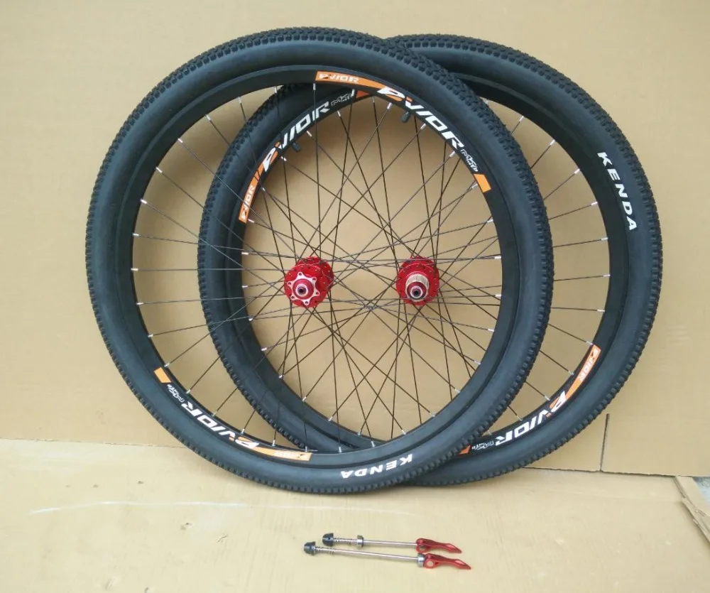 6 bearings Hubs 29*2.1 MTB wheel 29er spokes 29er 32H For 21/24/27/30