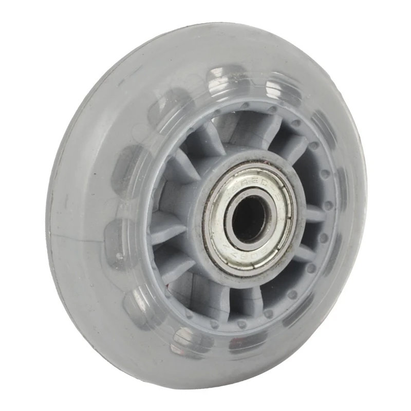 أحذية التزلج 608ZZ تحمل مضمنة تزلج عجلة واضح رمادي