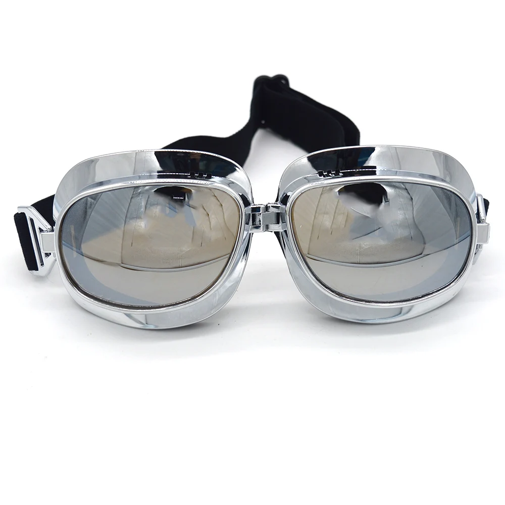 Hot sell Retro for Harley style moto goggles dust proof steampunk