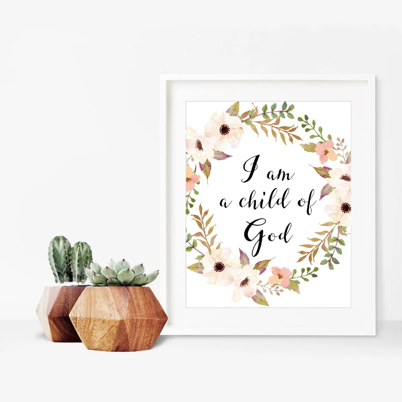 Bible Verse Painting Home Decor
