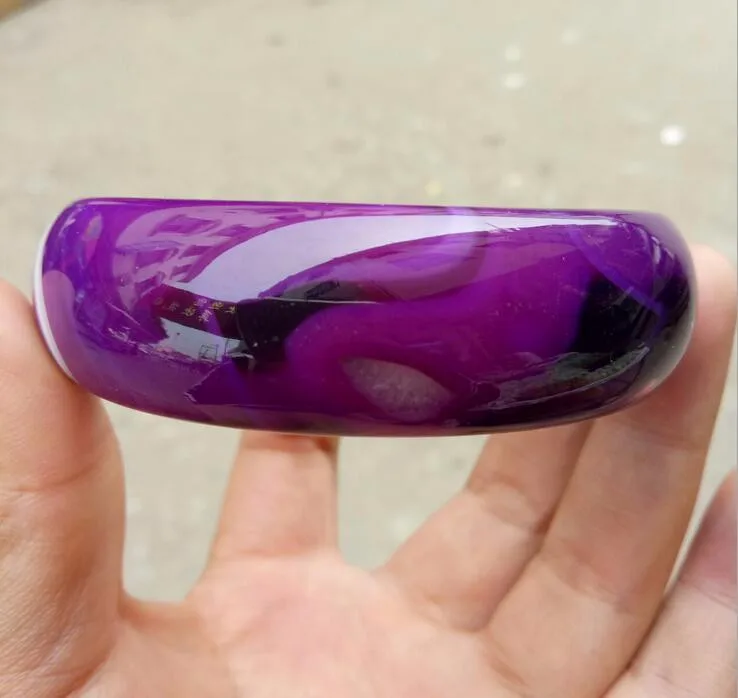 

1 PC/wide cuff naturally beautiful woman of purple sweet charm bracelet free shipping