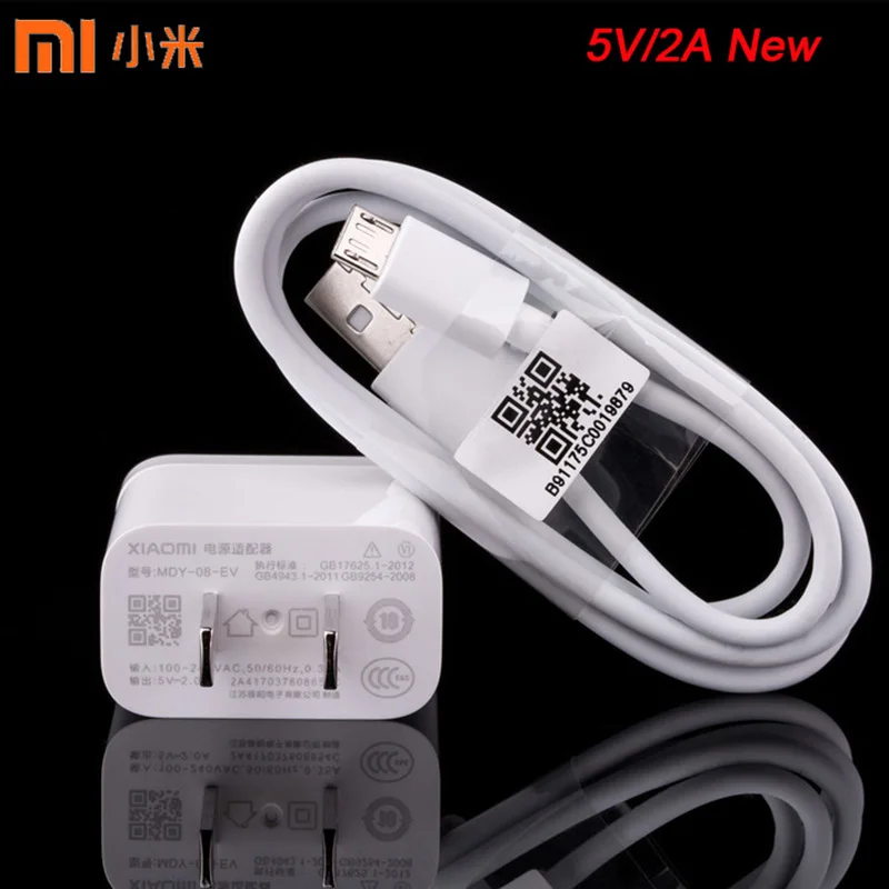 

Genuine Xiaomi Redmi 7 7A USB Quick Charger 5V 2A Wall Plug Charger Adapter Micro Date Cable for Redmi 4 4A 4X 5 5A 6 6A 5PLUS