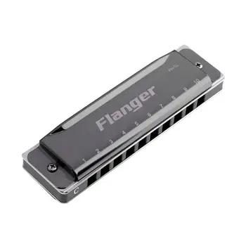 

10 Hole Key of C for Blues Rock Jazz Folk Harmonicas Musical Accessories