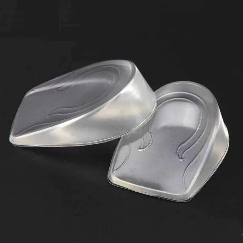 

Medical Silicone Height Increase Insole Soft Gel Heel Cup Foot InsertsPain Relief Support Shoe Taller Cushion Protetor T0512SHD