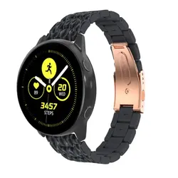 20 мм ацетатное волокно три ремни для Galaxy Watch Active Смола три ремни