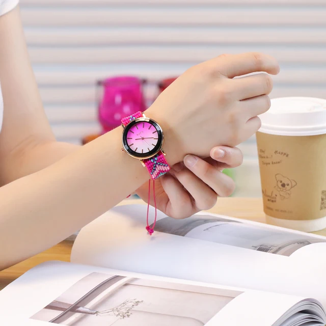 2018 Dropshipping Women Watch Handmade Braided Bracelet Watch Ladies Rope Watch 2018 Dropshipping Women Watch Handmade Braided Bracelet Watch Ladies Rope Watch