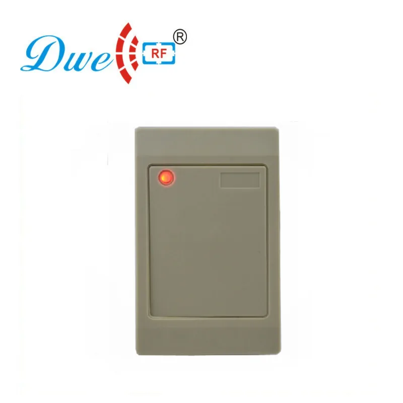 DWE CC RF Security & Protection 12V rfid 13.56mhz passive access control  wiegand 26/34 proximity card reader                   