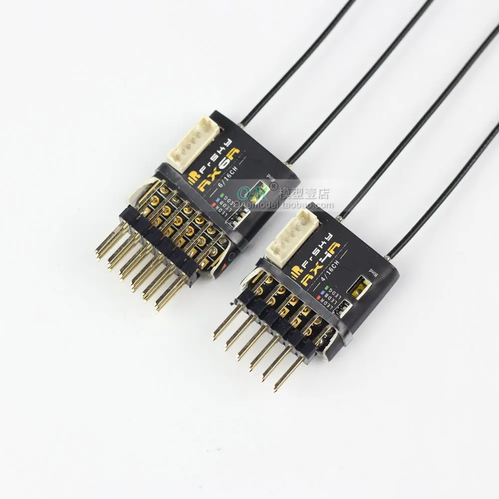 Оригинальный телеметрический приемник FrSky RX4R/RX6R 6/16 предназначенный для