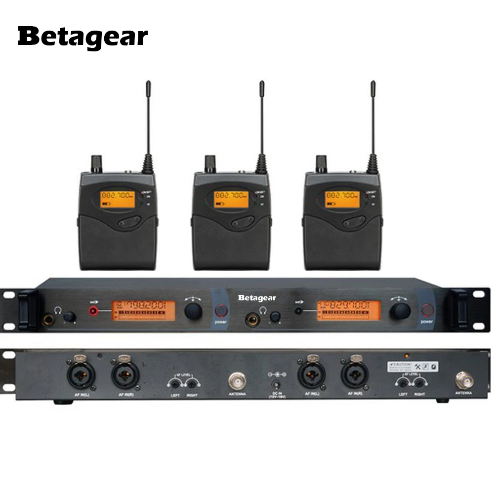 Профессиональные наушники вкладыши Betagear SR2050 монитор сцены беспроводная система