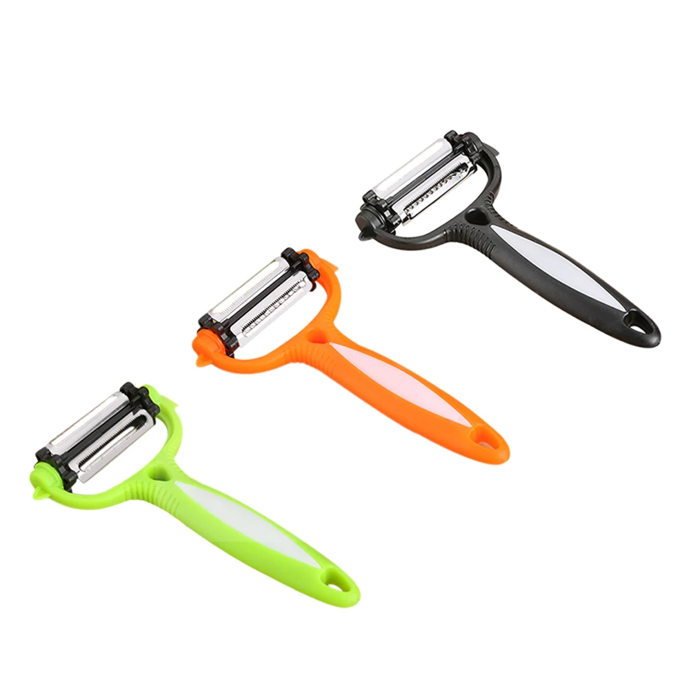 Multifunctional 3Pcs Set 3 in 1 Peeler Vegetable Fruit with Non-slip Comfortable Handle | Дом и сад