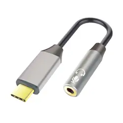 Usb Тип C до 3,5 разъем для наушников кабель тип-c наушники гарнитура адаптер AUX аудио кабель для динамиков наушников Xiaomi mi6