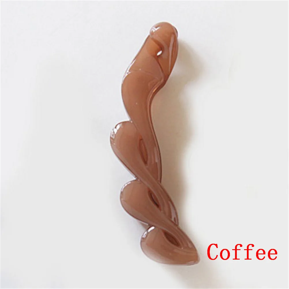 

Hair Grip Hairpin Ponytail Holder 5 Color Women Girls Headwear Korean Banana Shape Clamp Headwears
