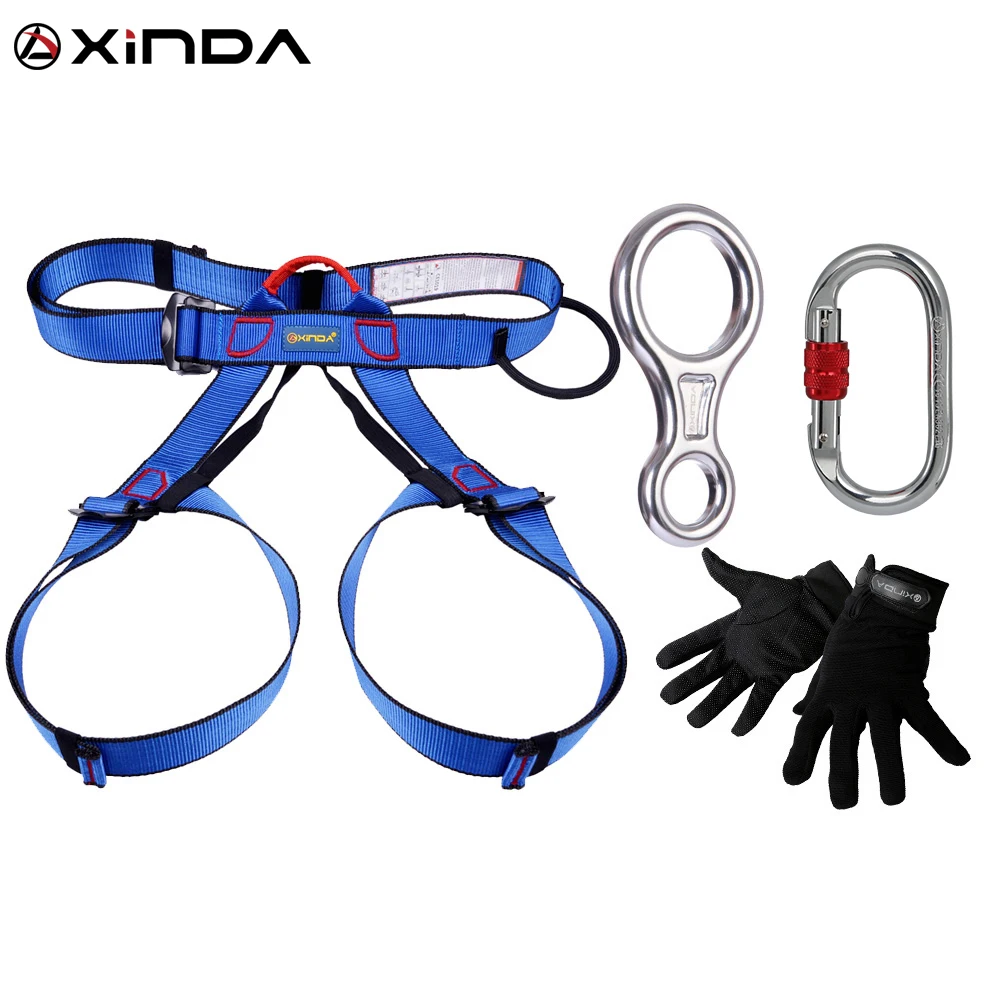 XINDA Professional Outdoor Equipment Rock Climbing Rappelling Rescue