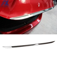 AX Хром Задняя Крышка багажника край багажника крышка багажника для Toyota Corolla Altis отделка молдинг полосы