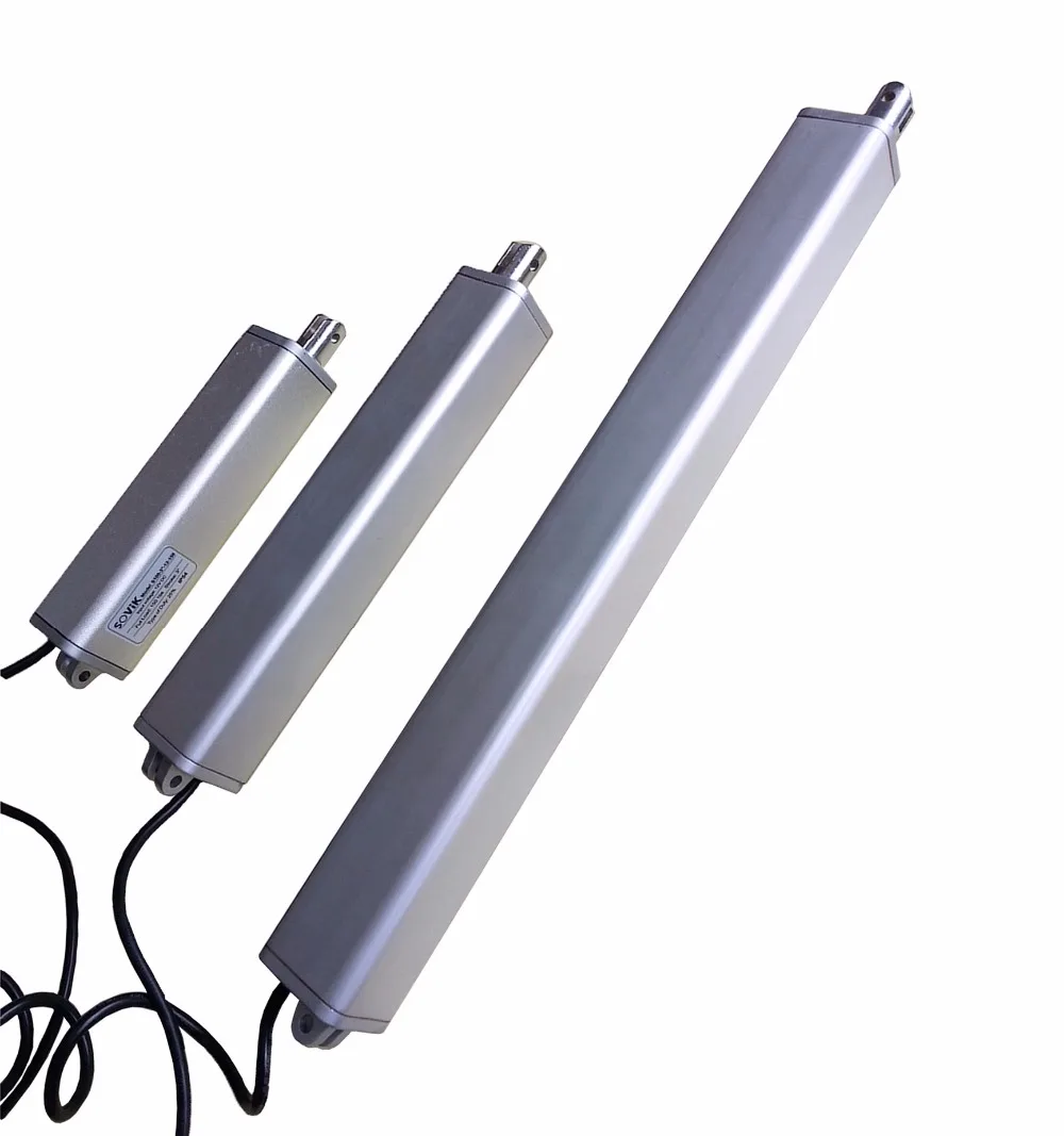 Sovik 200n Load Capacity Heavy Duty Linear Actuator 12v 24v Dc Stroke