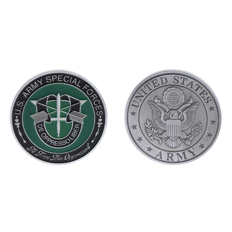 Памятная монета США американский армейский спецназ коллекция искусство подарок сувенир новое качество
