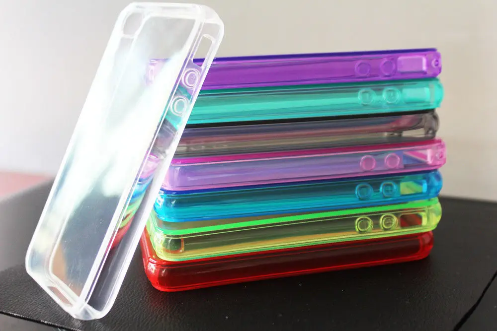 

NEW SOFT SILICONE RUBBER CASE SKIN COVER FOR IPHONE 4 4S BACK COVER