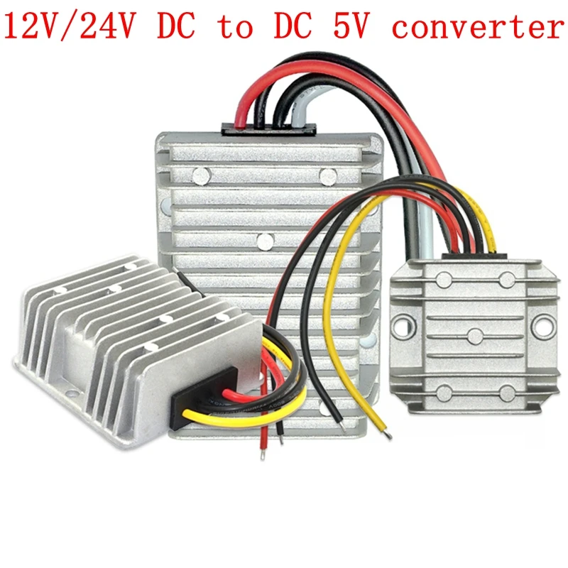 

12V 24V to 5V 10A 15A 20A 30A DC DC Power Converter Step Down Voltage Regulator LED Power Supply with CE RoHS