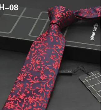 Мужской галстук Шелковый большой красный мужской свадебный галстук жаба pour homme - Цвет: Коричневый