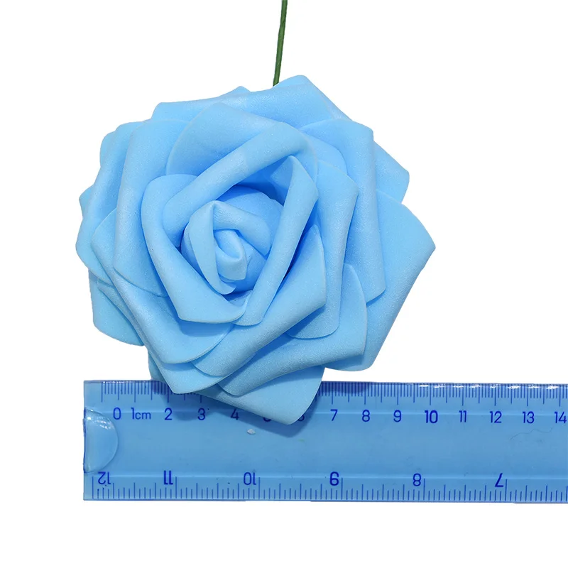 5 шт. 10 см большие ПЭ пены розы искусственные цветы для свадьбы мост букет домашние вечерние DIY украшения DIY ВЕНОК ремесла поставки