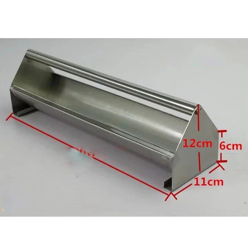 Howells Stainless Steel Chicken Feed Trough Bird Drinking Poultry