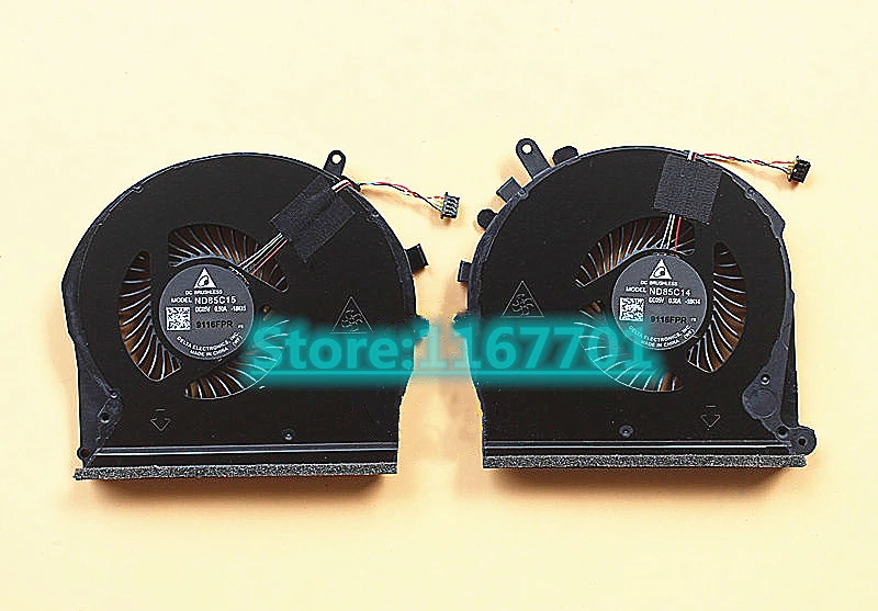 ^Cheap New Laptop CPU/GPU Cooler Fan For HP Gaming NB WASD OMEN 6 17-CD TPN-C142 L57167-001 L56873-001 ND85C14-18K14 ND85C15-18K15
