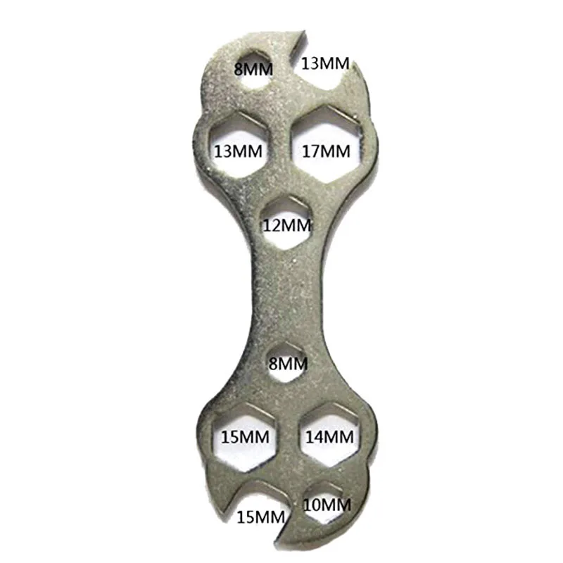 Велосипедный ремонт Многофункциональный складывающийся набор инструментов портативный ключ 8-15 мм шестигранный ключ гаечный ключ для ремонта велосипеда ручные инструменты Велосипедное снаряжение