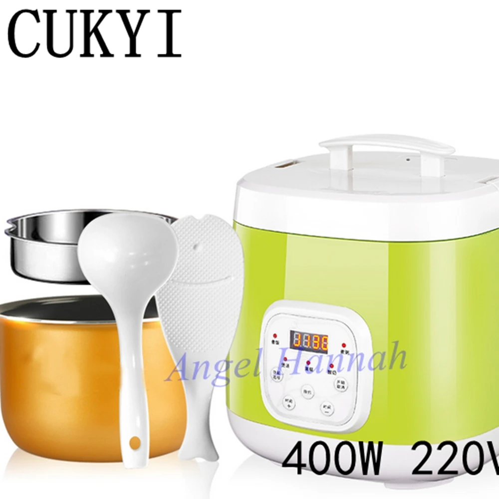 CUKYI Multifunction mini rice cooker small rice cooker 2L 1/2/3/4