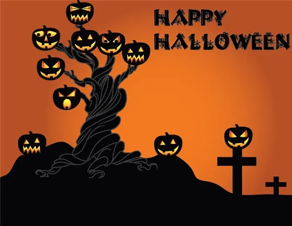 Happy Halloween Cartoon