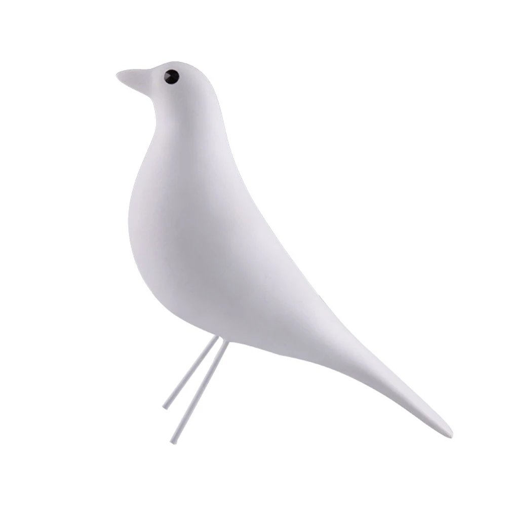 

Cafe Retro Statue Hotel House Resin Bird Sculpture Bar Craft Figurine Office Accessories Desk Ornament Home Decor