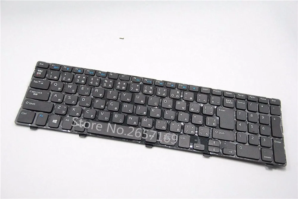 Новый оригинальный JP Япония Japane Раскладки Клавиатуры для Dell Inspiron 15-3521 15-3537 15R-5521