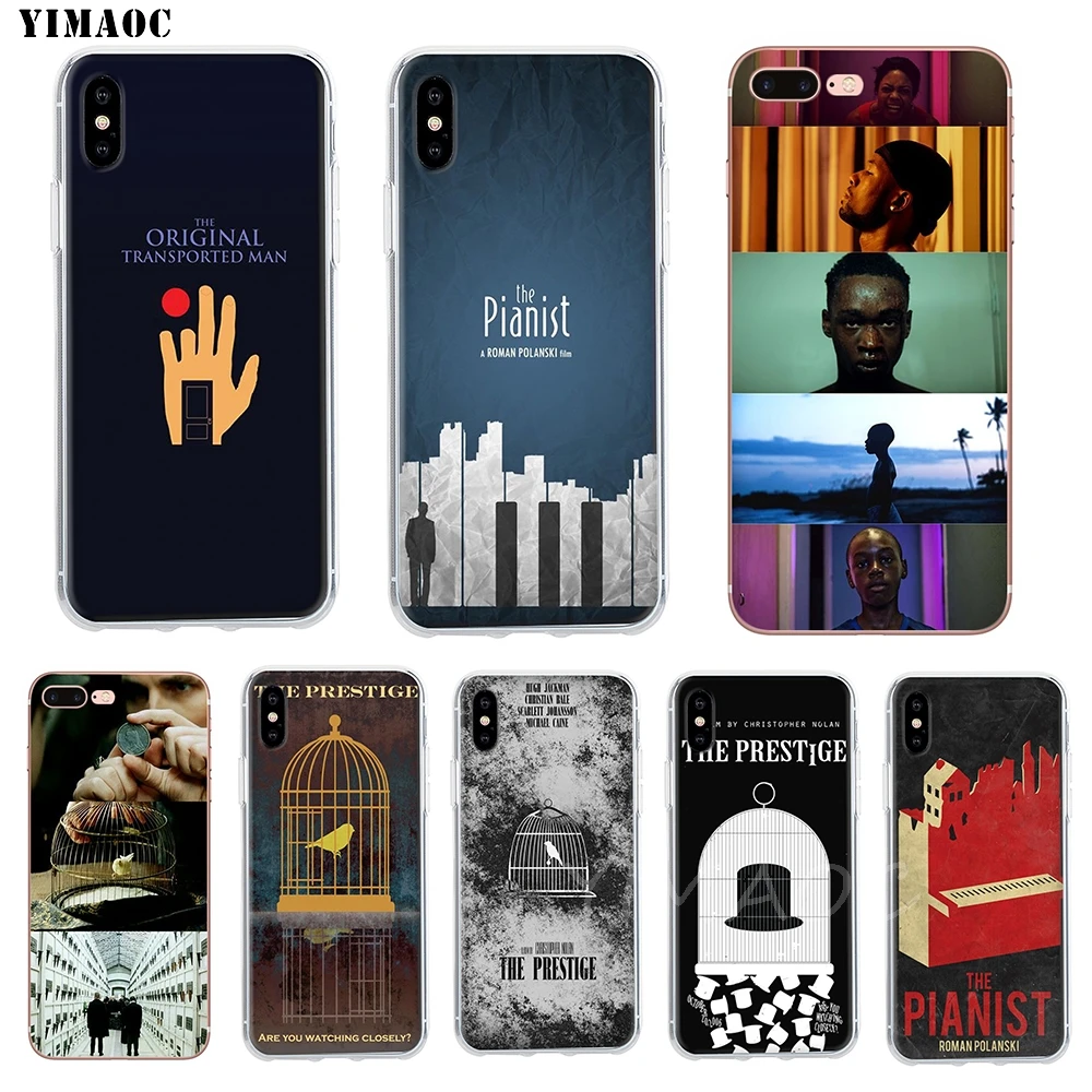 YIMAOC The Prestige Soft Case TPU Silicone Cover for iPhone 8 7 6 6S Plus 5 5S SE X XR XS 11 Pro Max Shell Cases |