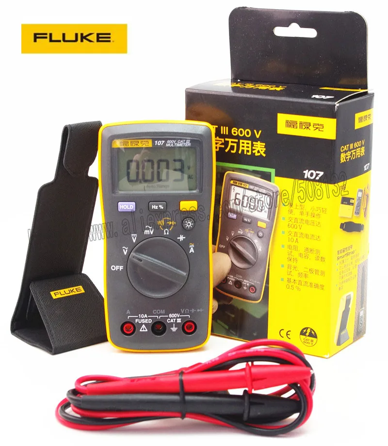Fluke 107 Palm sized portable/handheld Digital Multimeter !!!BRAND NEW