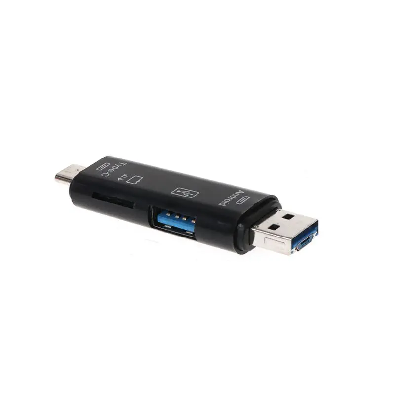 3в1 USB3.1 USB-C TF Тип C SD кард-ридер адаптер для Macbook 12 ''телефон планшет