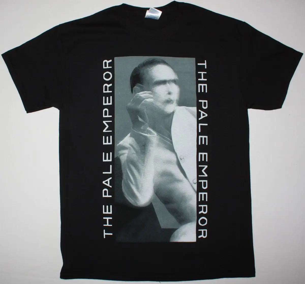 MARILYN MANSON THE PALE EMPEROR COVER TOUR 2015 ALTERNATIVE NEW BLACK T SHIRT T Shirt Cotton