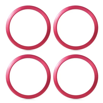 

CITALL Red 4Pcs Interior Door Stereo Speaker Trim Cover Ring For BMW 3 Series F30 F34 316i 320i 328i 335i 2012 2013 2014 2015