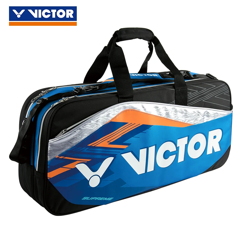 Victor Badminton Tennis Bag Gym Bags Fitness Travel Outdoor Sports Backpack Handbag Dry Wet