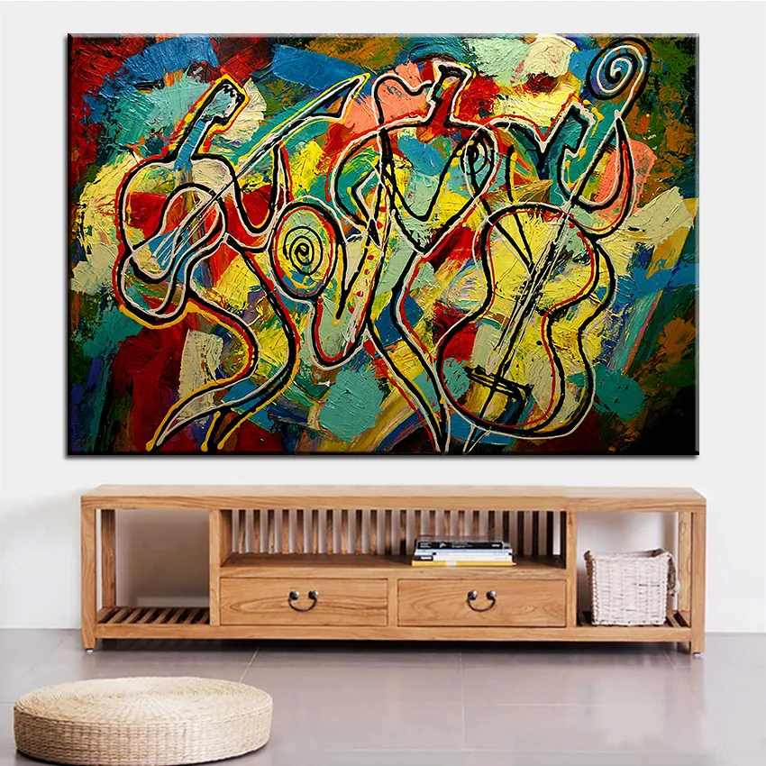 Popular Jazz Art PaintingsBuy Cheap Jazz Art Paintings lots from China
