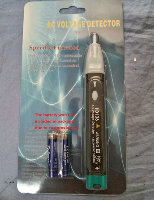 

2019 New Arrival MST-106 AC Voltage Detector AC Voltage of Power Socket Tester