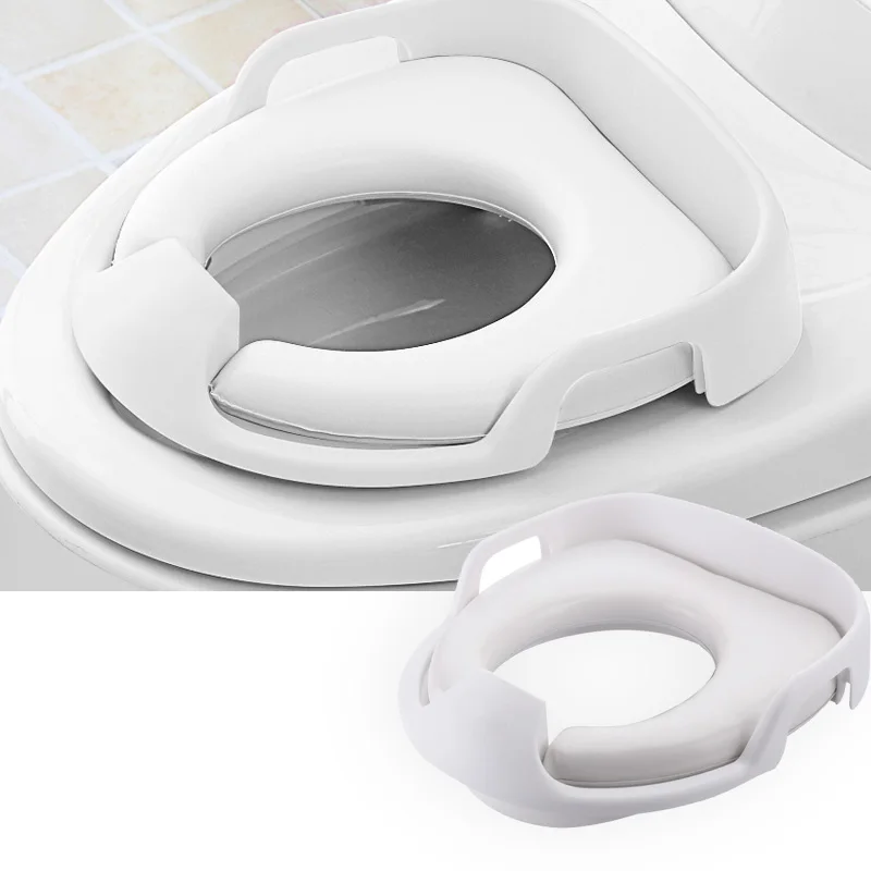 

Baby Children Kids Potty Seat Baby Toilet Seat Children Baby Toilet Seat Padded Handles Toddler Soft Kid Training Potty Cushion