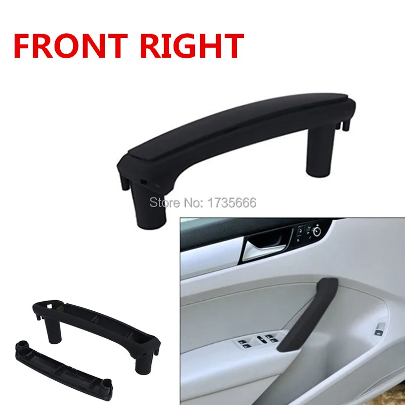 

Front Right Interior Door Pull Grab Handle With Trim Cover fit for VW Passat B5 1998 1999 2000 2001 2002 2003 2004 2005