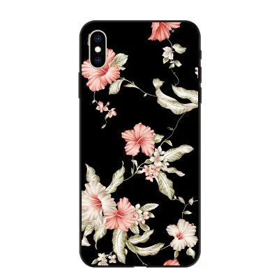 A9 6," для iphone XS Max чехол lucky cat цветы Мягкий чехол для телефона iphone XS максимальный чехол Защитный чехол для iphone XSMax fundas чехол - Цвет: A9