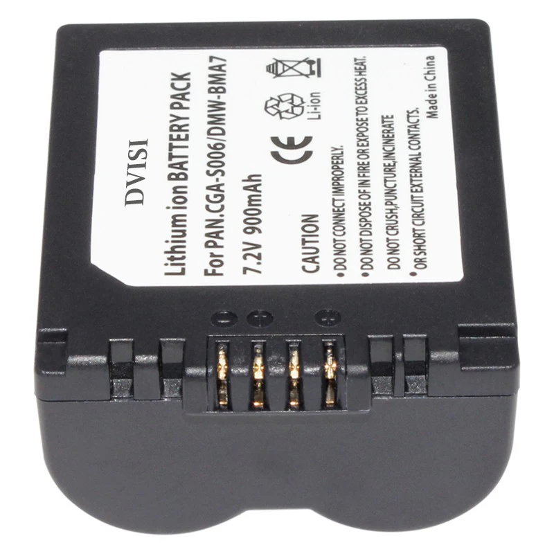 Аккумуляторная батарея для Panasonic запасная батарейка фрез DMC FZ7 FZ8 FZ18 FZ28 FZ30 FZ35 FZ38 FZ50 2