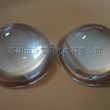Оптический стеклянный объектив диаметром 52 мм высотой 24,8 мм плоско выпуклый светодиодный объектив, светодиодный конденсаторный объектив