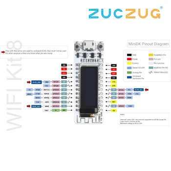 

ESP8266 WIFI Chip 0.91 inch OLED CP2014 32Mb Flash ESP 8266 Module Internet of things Board PCB for NodeMcu