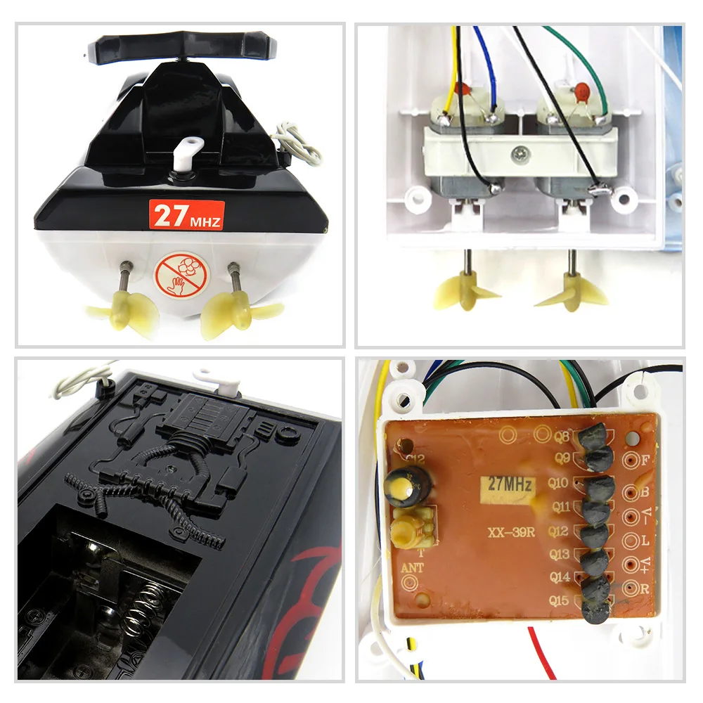 Flytec 2011-15C мини инфракрасное управление RC лодка 10 км/ч 27 МГц корабль супер скорость RC корабль скорость лодка Электрические RC игрушки